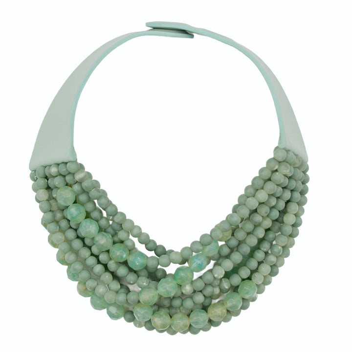 Marcella Marble Seafoam Necklace