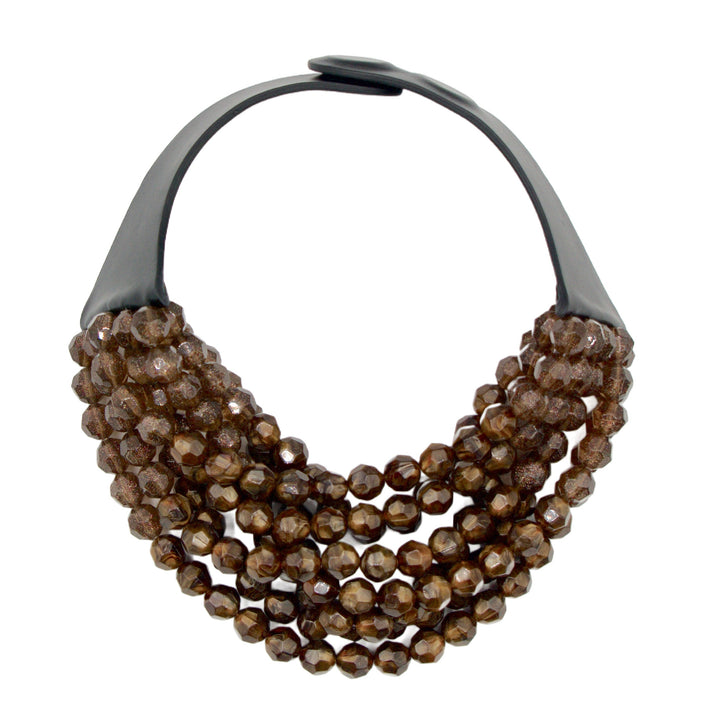Gradated Bella Shimmer Tiger Eye Necklace -  Fairchild Baldwin