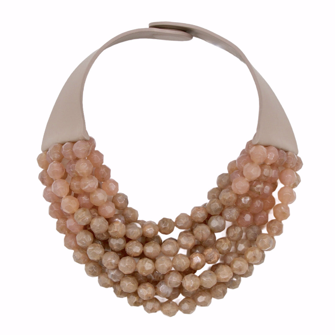 Gradated Bella Mushroom Pink Necklace -  Fairchild Baldwin