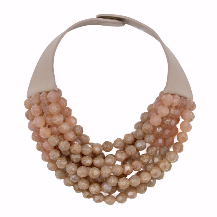 Gradated Bella Mushroom Pink Necklace -  Fairchild Baldwin