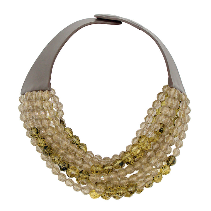 Bella Grace Moonstone Taupe Necklace -  Fairchild Baldwin