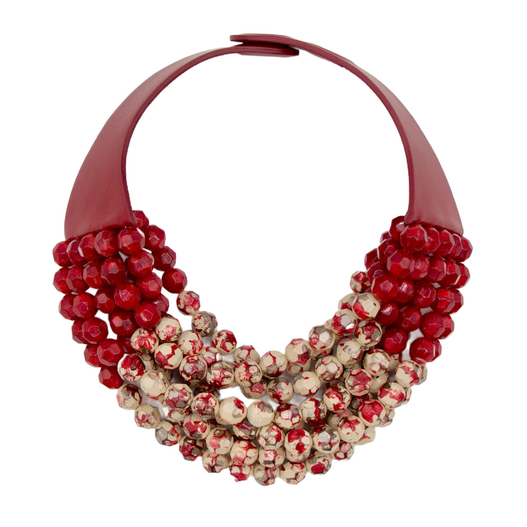 Gradated Bella Red Necklace -  Fairchild Baldwin