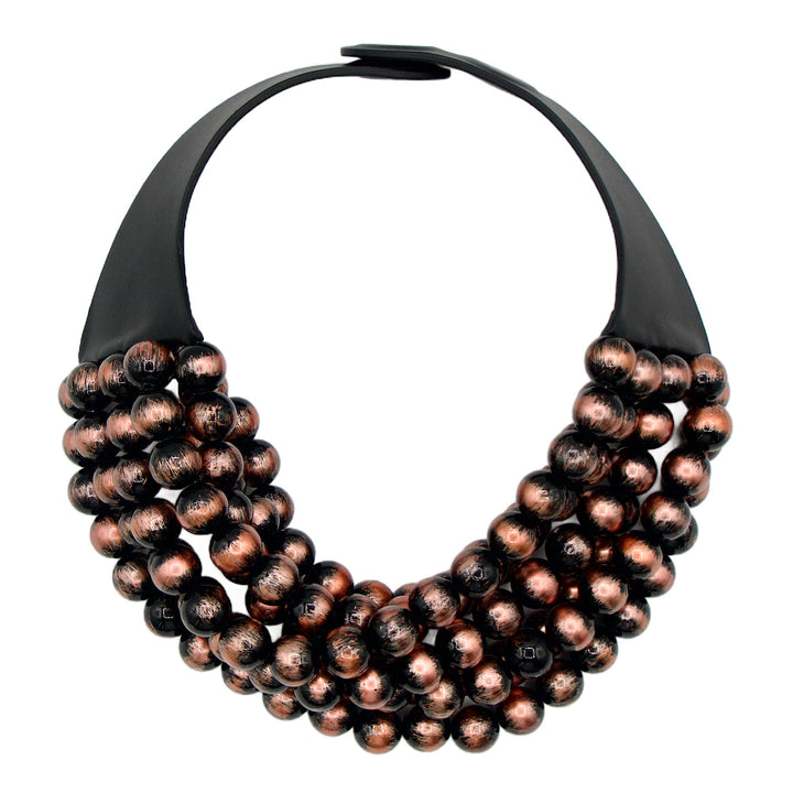 Aida Marble Bronze Necklace -  Fairchild Baldwin