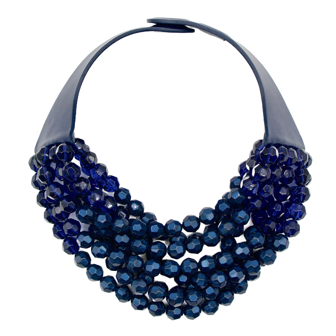 Gradated Bella Winter Navy Necklace -  Fairchild Baldwin