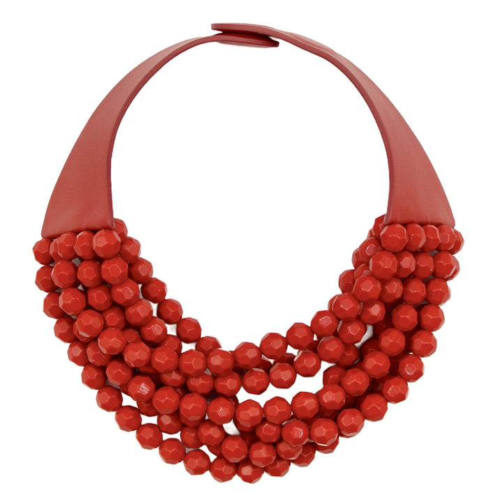 Bella Winter Coral Necklace -  Fairchild Baldwin