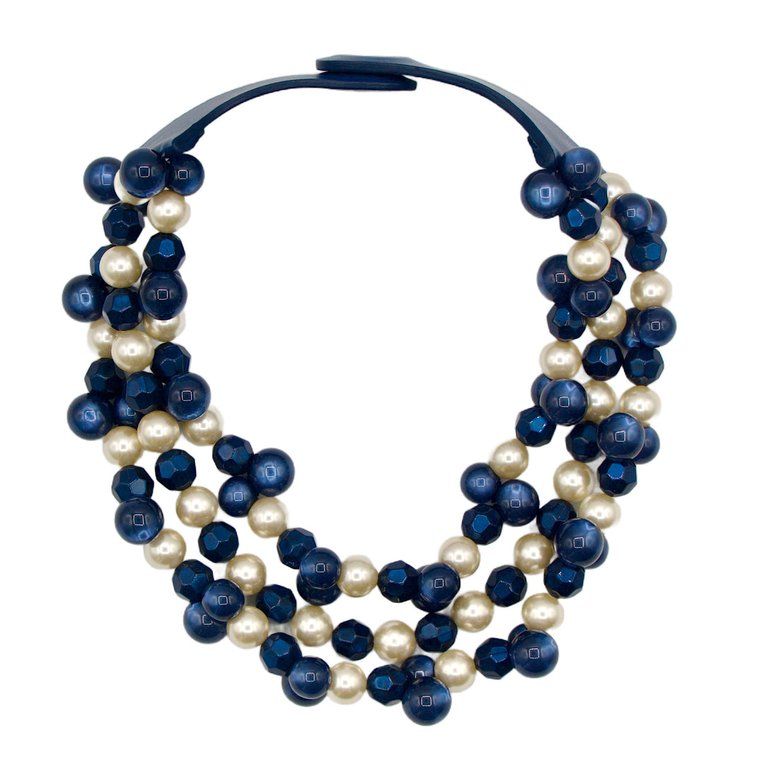 Gisella Navy Necklace -  Fairchild Baldwin