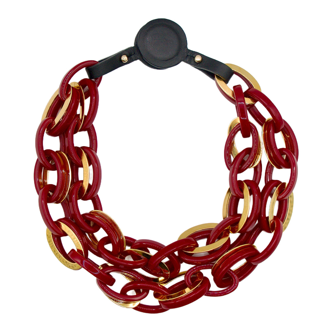 Harper Winter Red Necklace -  Fairchild Baldwin