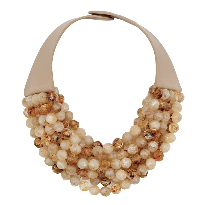 Bella Two Tone Alabaster Necklace -  Fairchild Baldwin