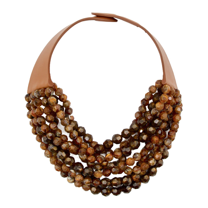 Bella Grace Deep Havana Necklace -  Fairchild Baldwin