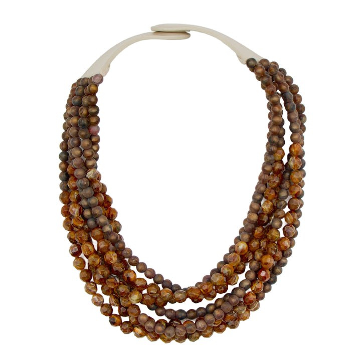 Helena Deep Havana Necklace -  Fairchild Baldwin