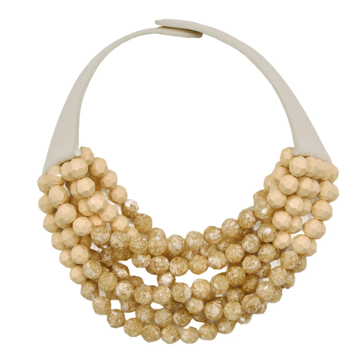 Gradated Bella Honey Glaze Necklace