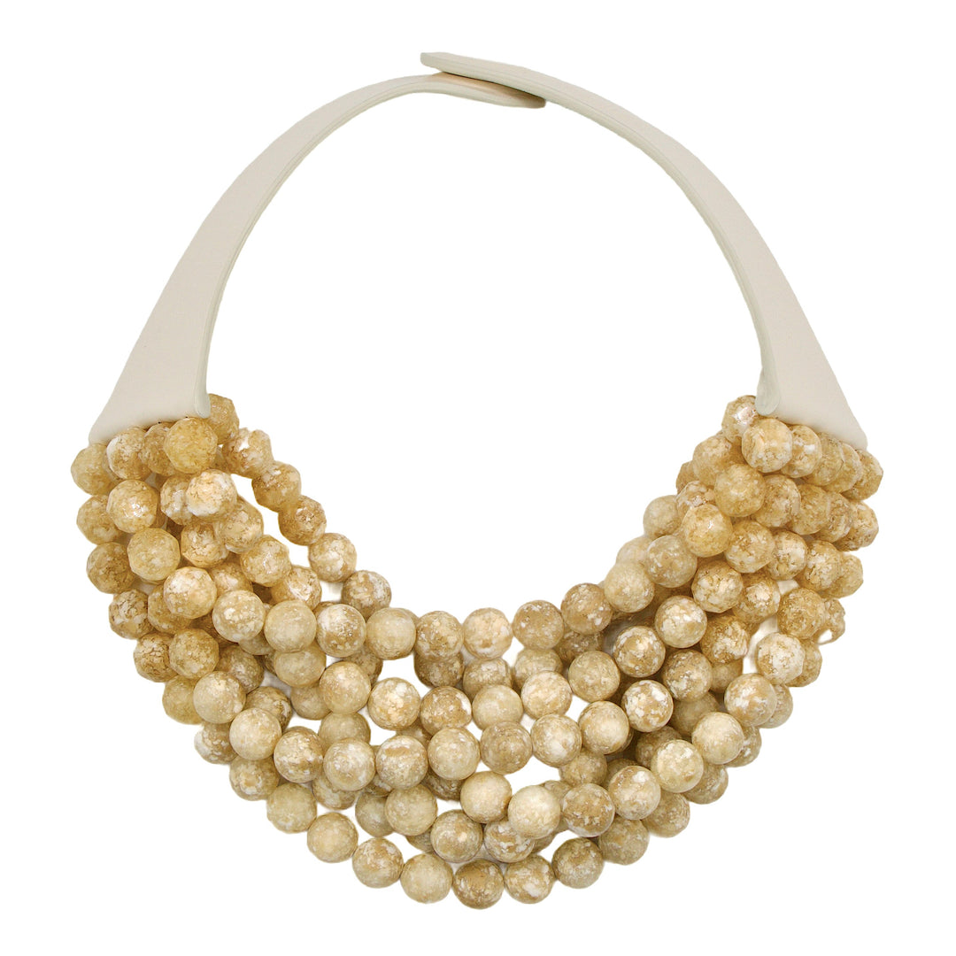 Gradated Bella Honey Oat Necklace