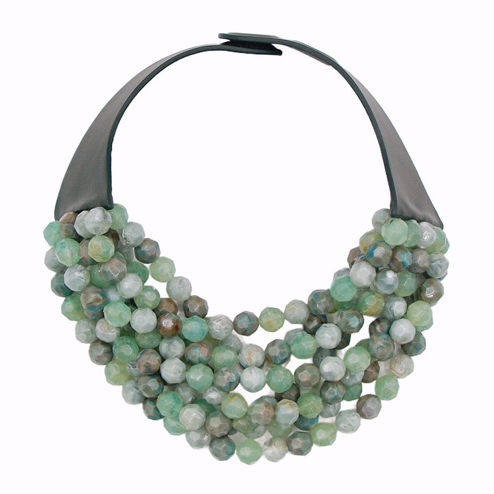 Bella Three Tone Evergreen Necklace -  Fairchild Baldwin