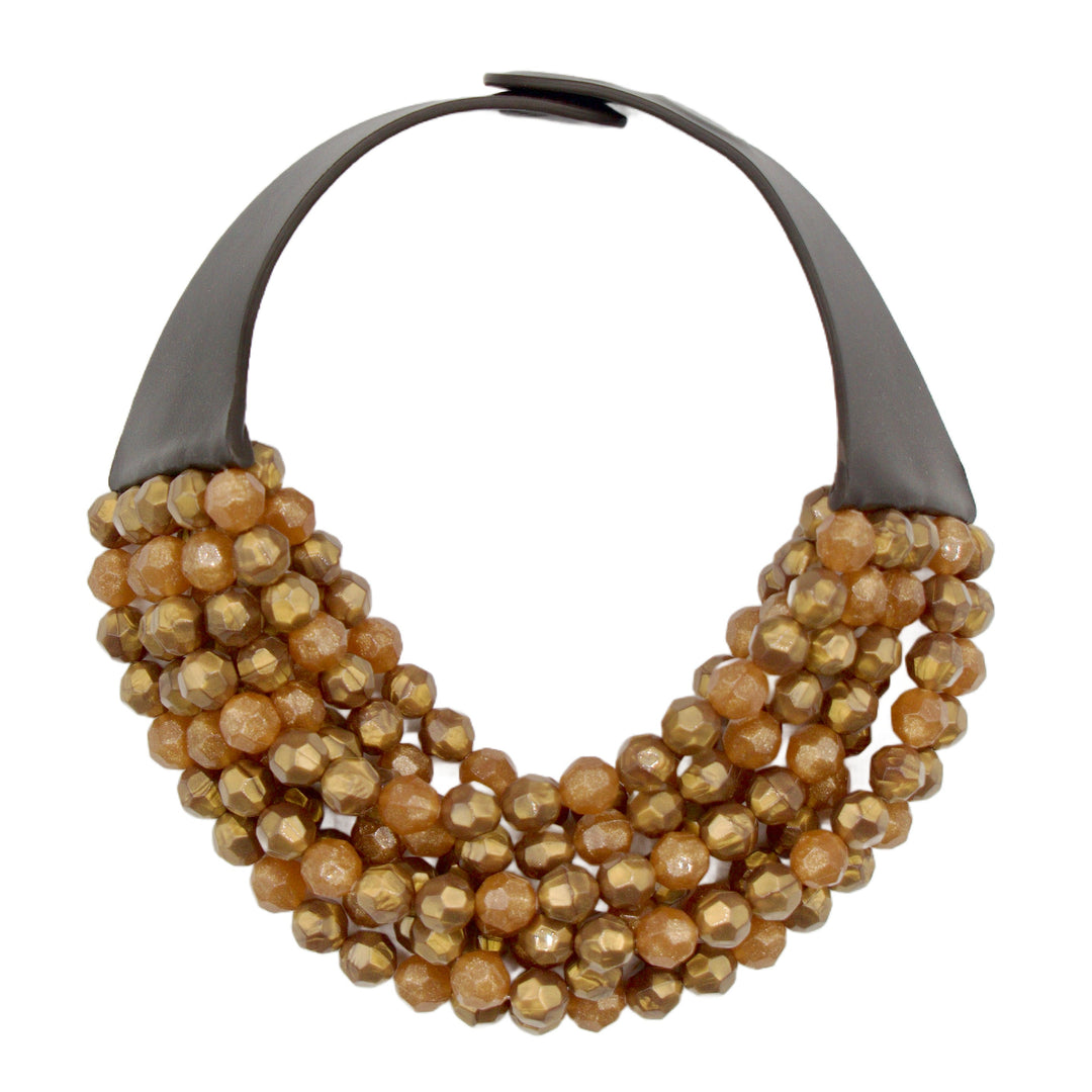 Bella Two Tone Gold Shimmer Necklace -  Fairchild Baldwin