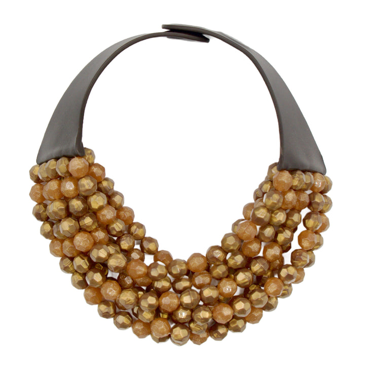 Bella Two Tone Gold Shimmer Necklace -  Fairchild Baldwin