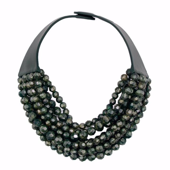 Bella Grace Emerald Shimmer Necklace -  Fairchild Baldwin
