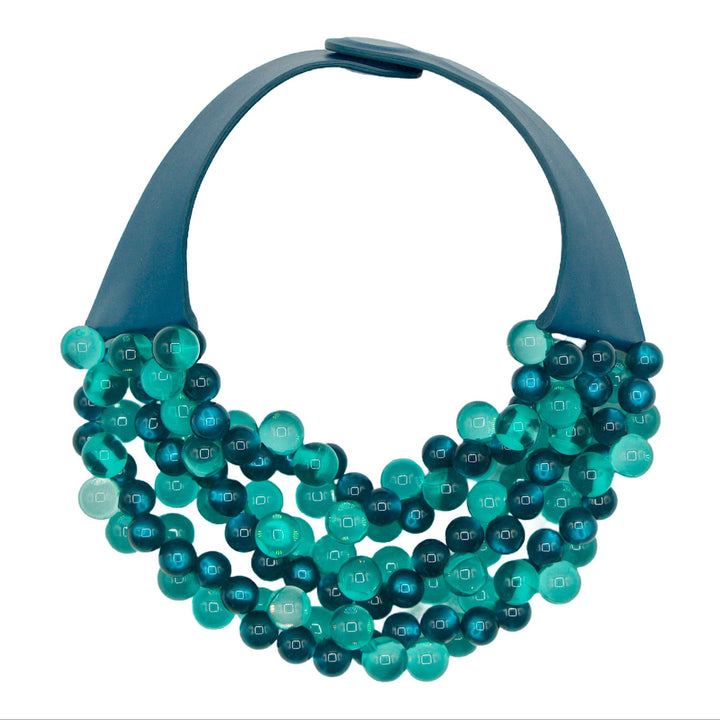 The Bubble Teal Necklace -  Fairchild Baldwin
