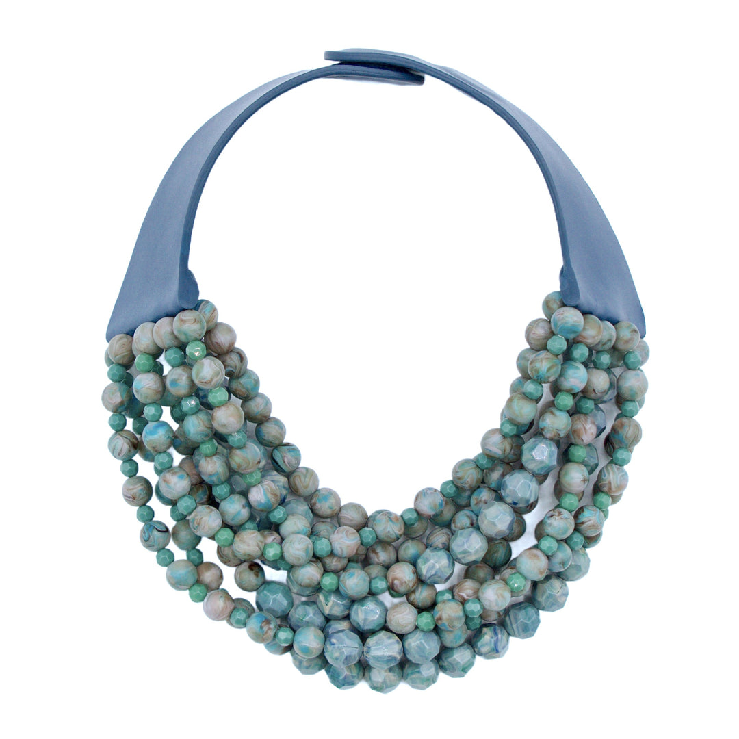 Chelsea Marble Celadon Green Necklace -  Fairchild Baldwin