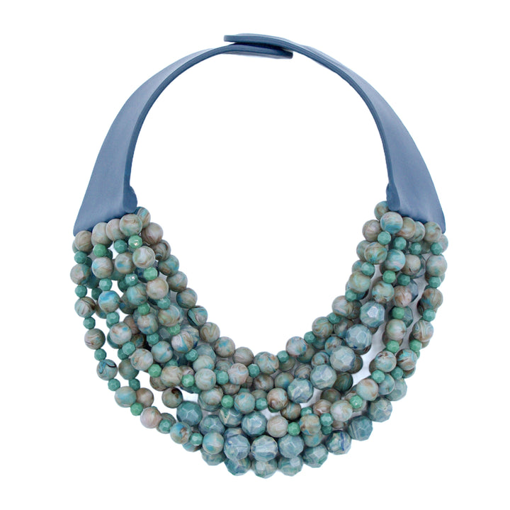 Chelsea Marble Celadon Green Necklace -  Fairchild Baldwin