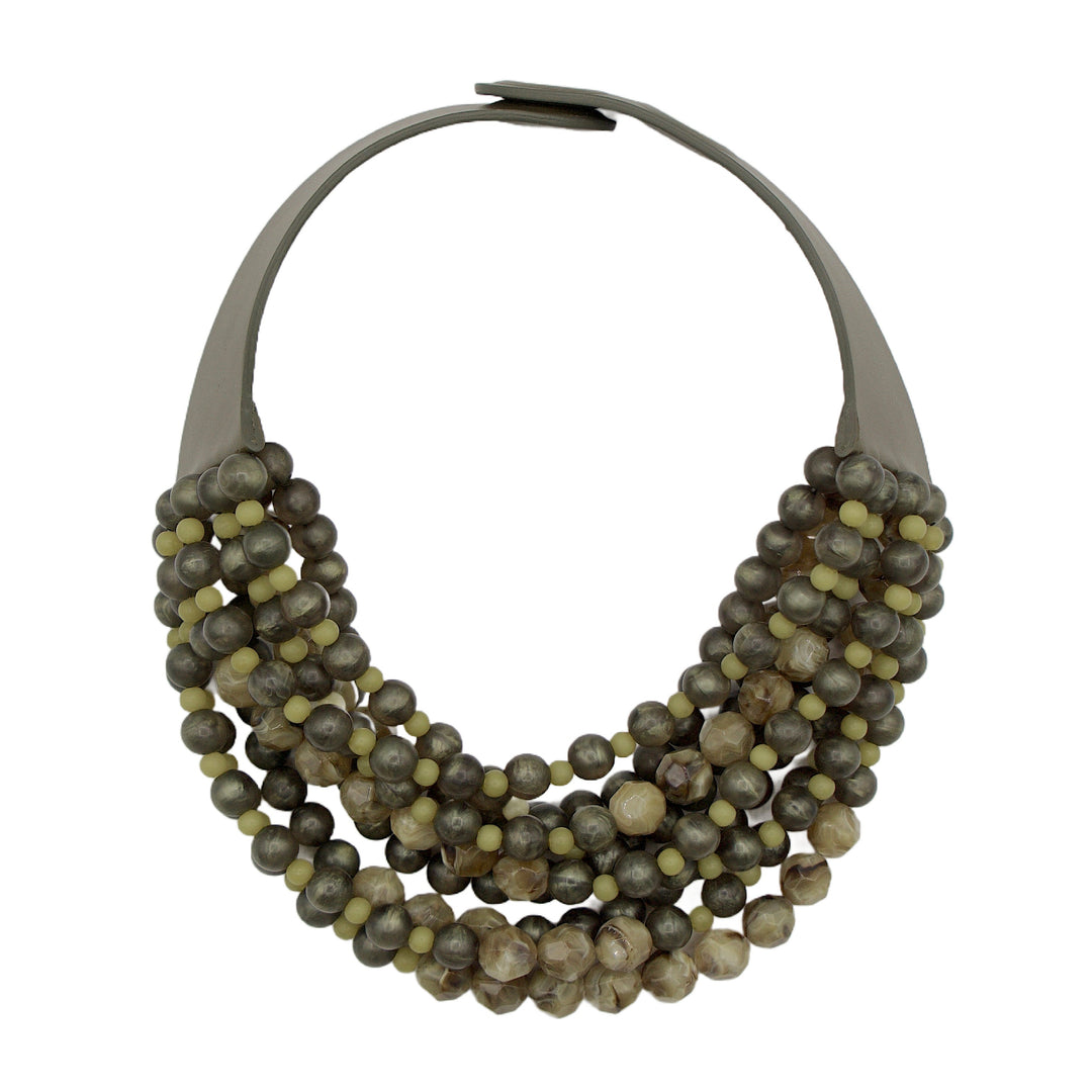 Chelsea Khaki Necklace -  Fairchild Baldwin