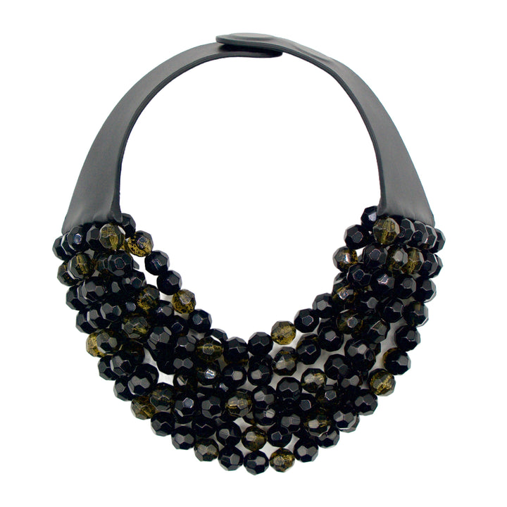 Bella Two Tone Black Firefly Necklace -  Fairchild Baldwin
