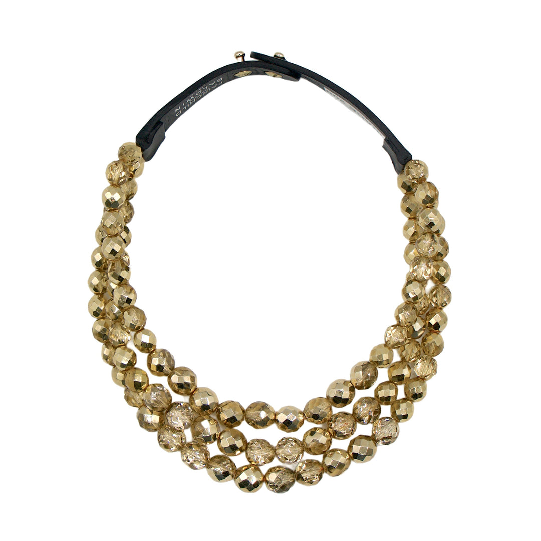 Grace Glass Gold Necklace -  Fairchild Baldwin