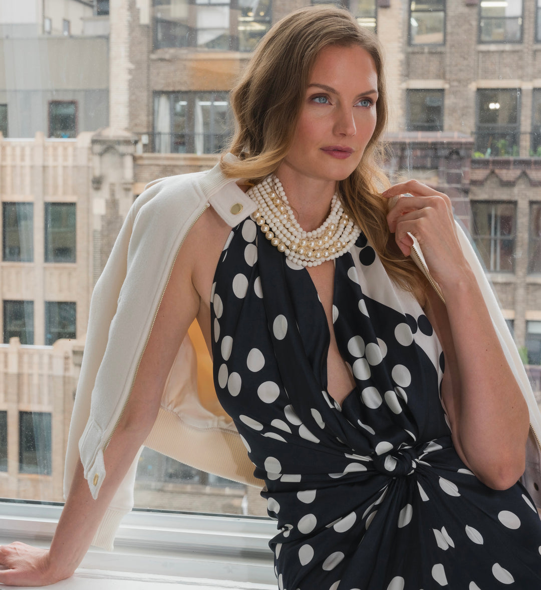 Marcella Cream Pearl Necklace