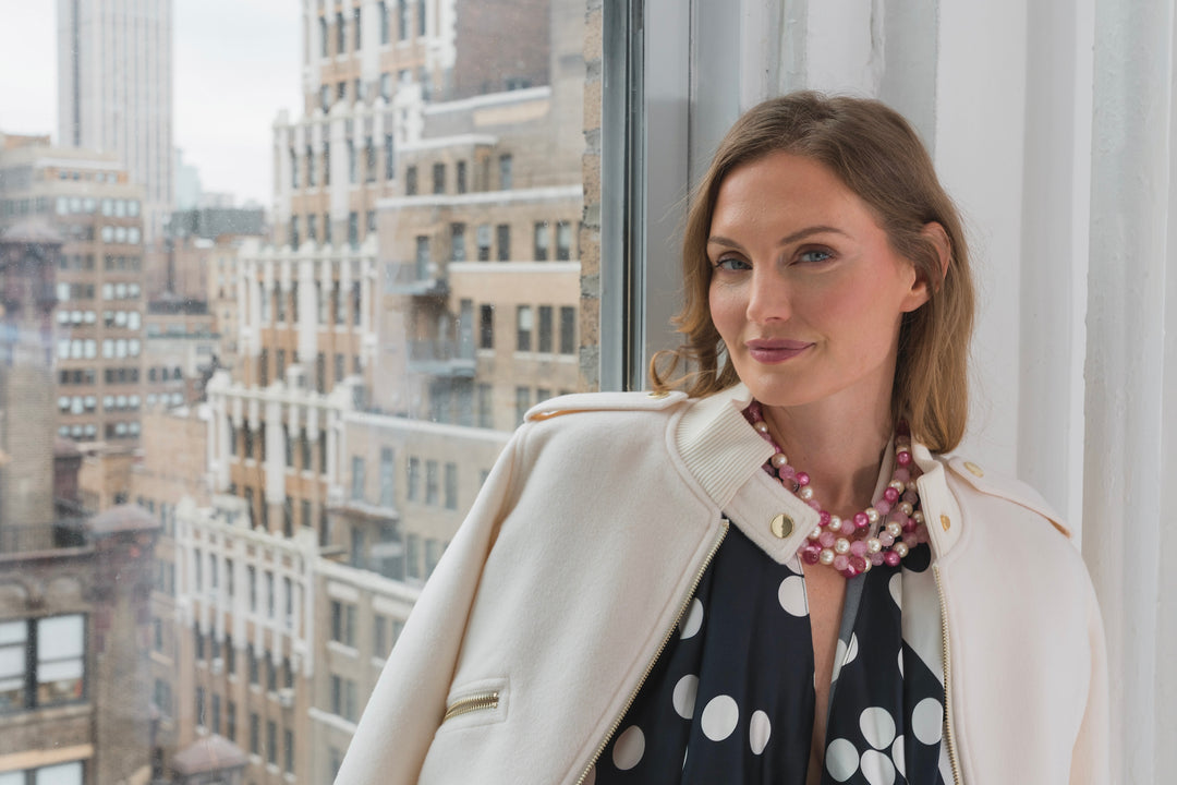 Gisella Pink Blush Necklace