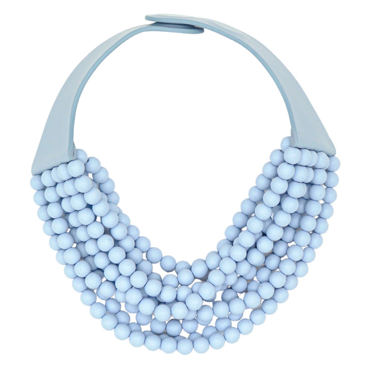 Medium Bella Matte Cornflower Necklace -  Fairchild Baldwin