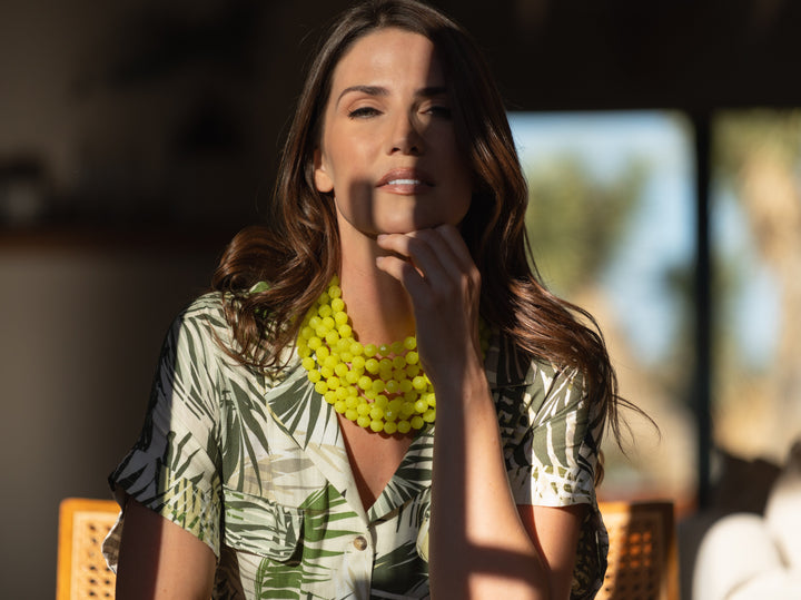 Bella Chartreuse Necklace