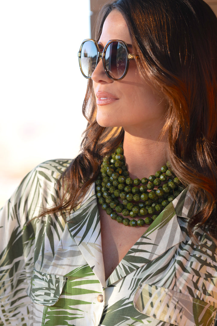 Bella Vail Moss Necklace