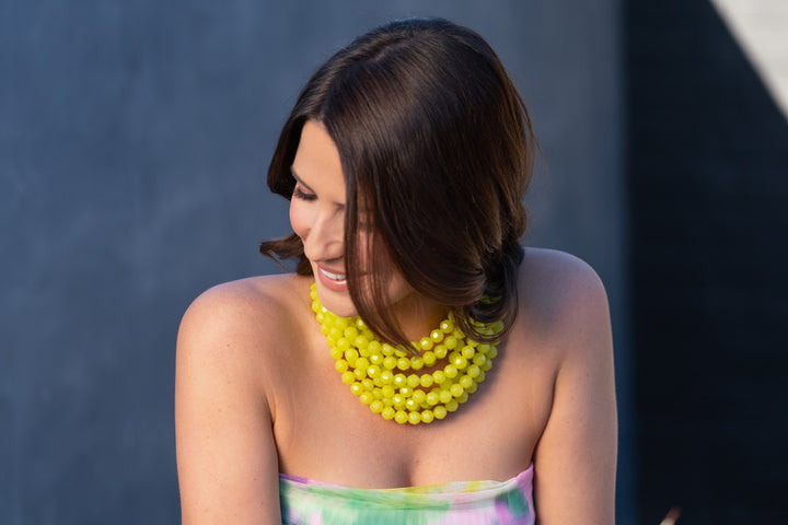 Bella Chartreuse Necklace