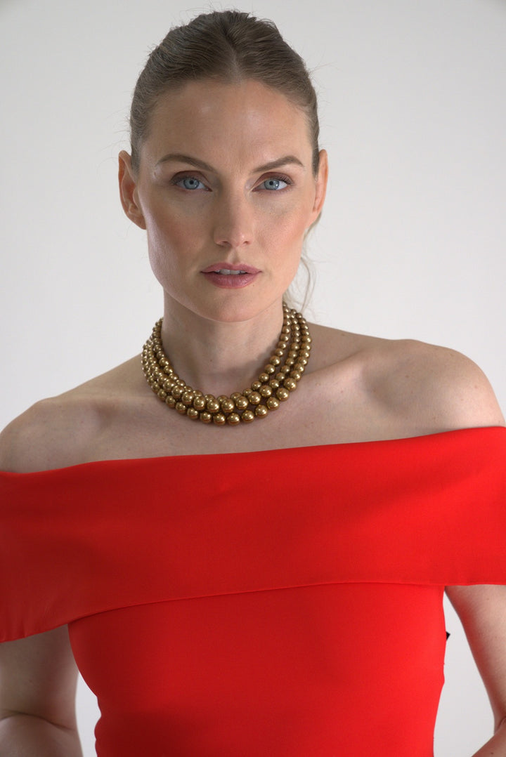 Pearl Grace Gold Necklace