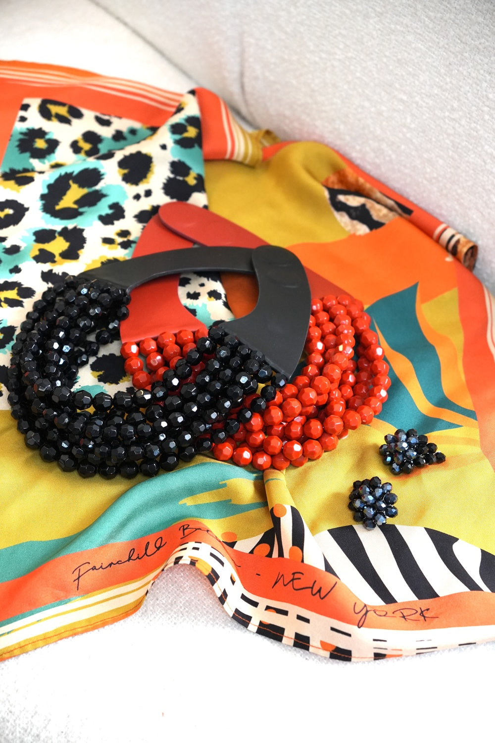 Animal Print Scarf -  Fairchild Baldwin