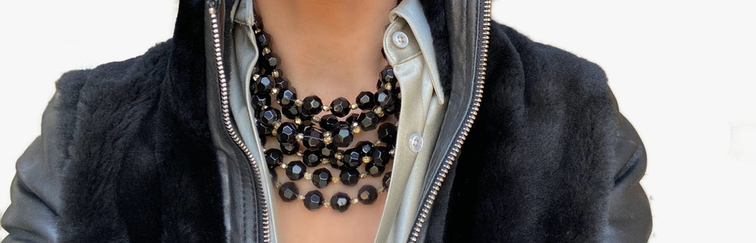 Luxe Jet Black Necklace