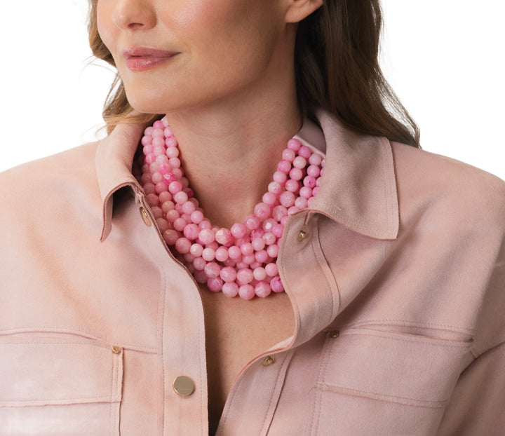 Marbella Carnation Pink Necklace