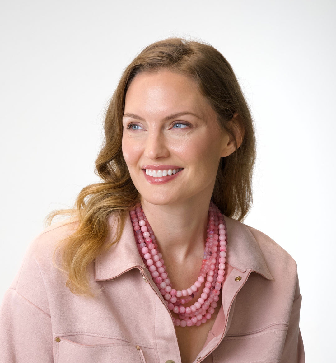 Helena Carnation Pink Necklace