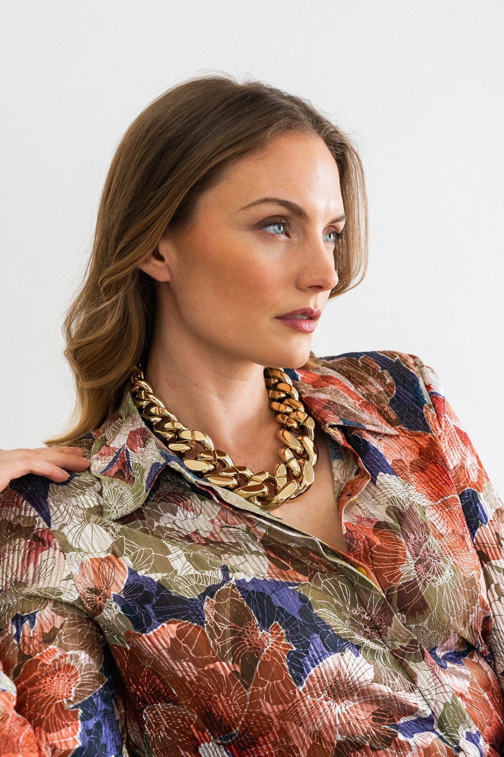 The Fairchild Gold Chain Link Necklace