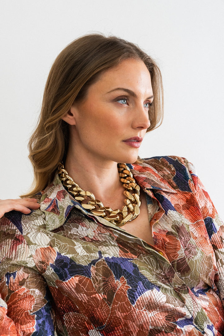 The Fairchild Gold Chain Link Necklace