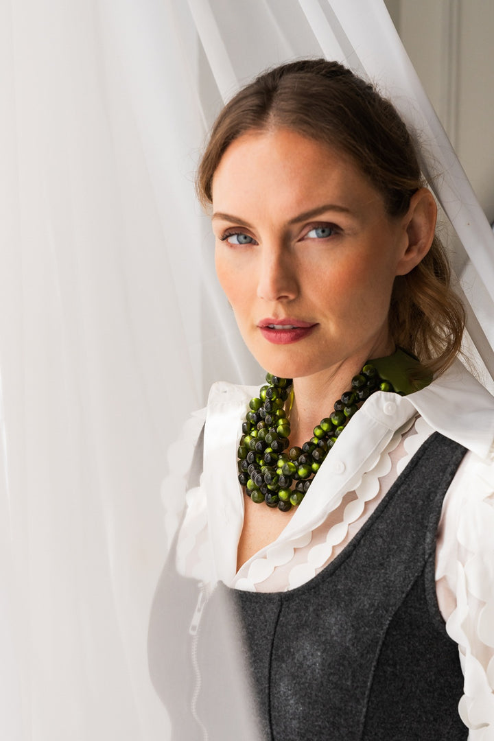The Bubble Olive Necklace