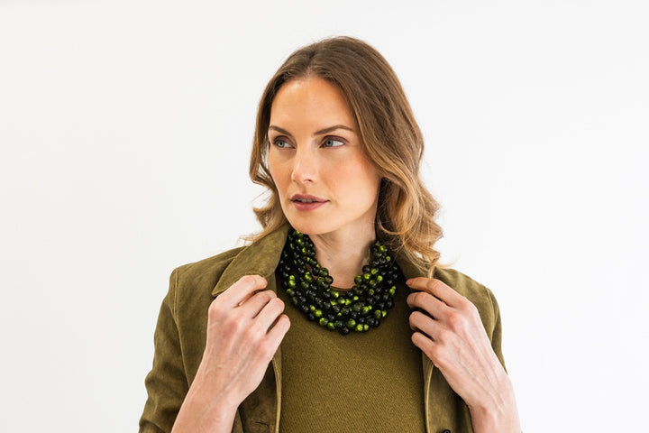 The Bubble Olive Necklace