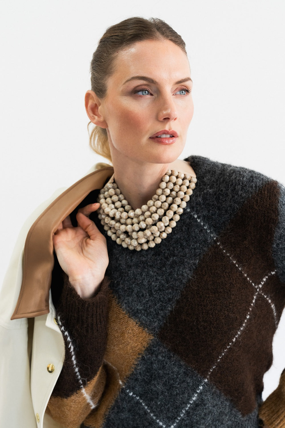 Bella Marble Mineral Necklace
