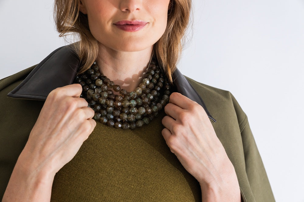 Bella Gradated Camouflage Necklace