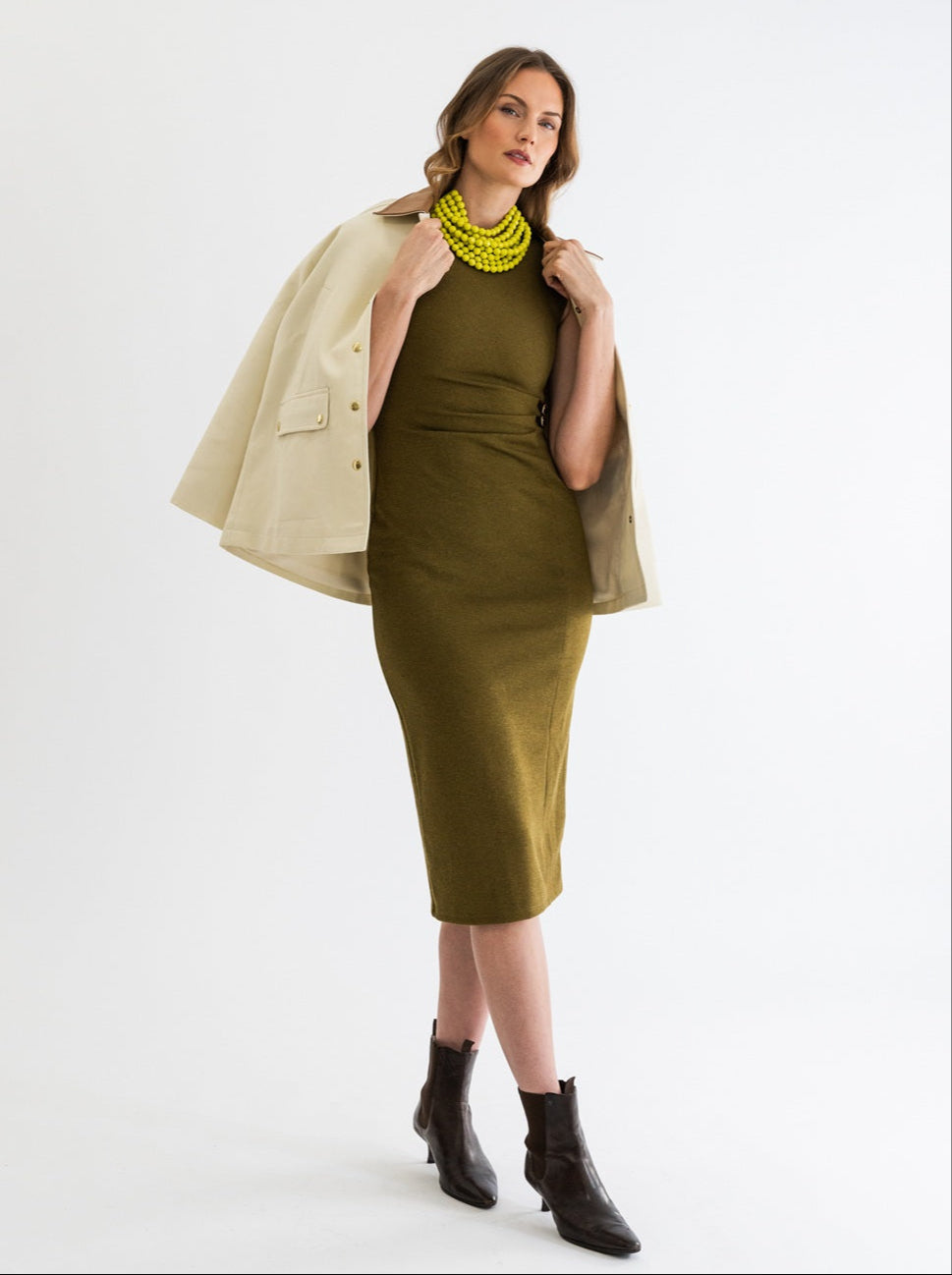 Bella Summer Chartreuse Necklace