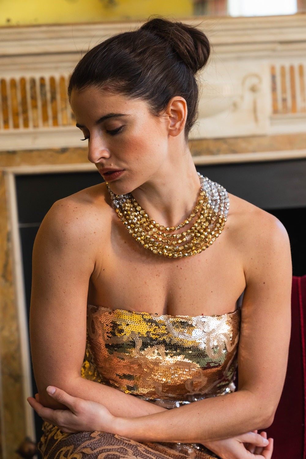 Nicole Gold Necklace