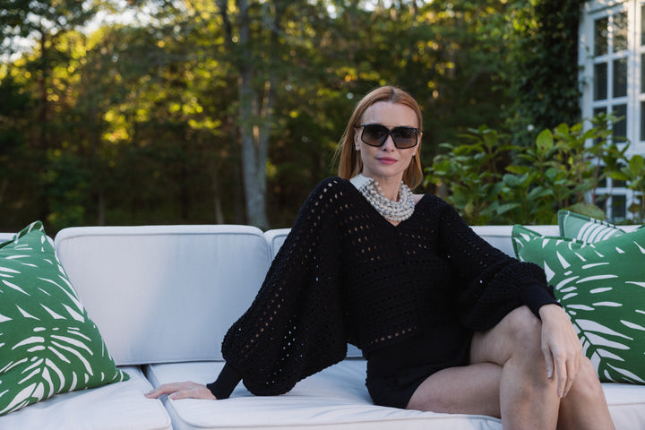 Chelsea Pearlized White Necklace