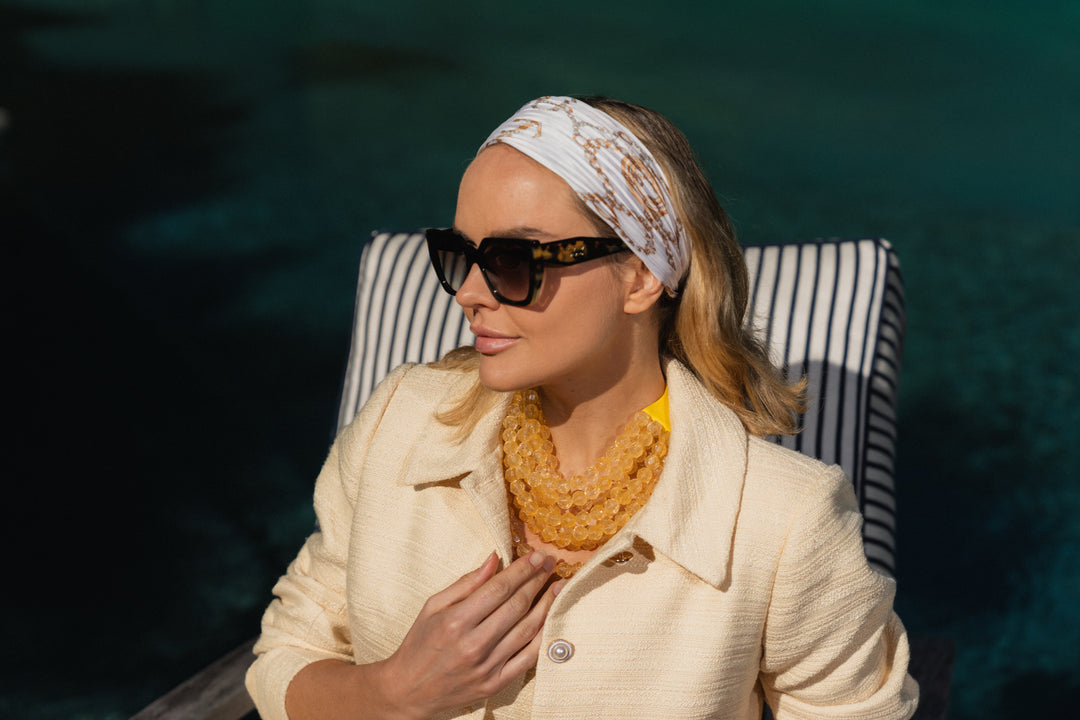 Transparent Bella Yellow Necklace -  Fairchild Baldwin