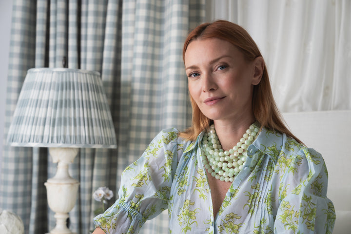 Bella Pearlized Green Necklace -  Fairchild Baldwin