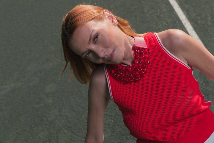 The Bubble Red Necklace