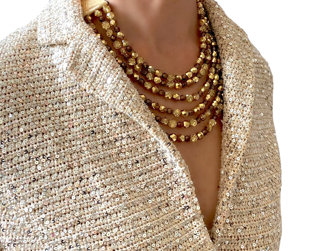 Eloisa Gold/Bronze Necklace